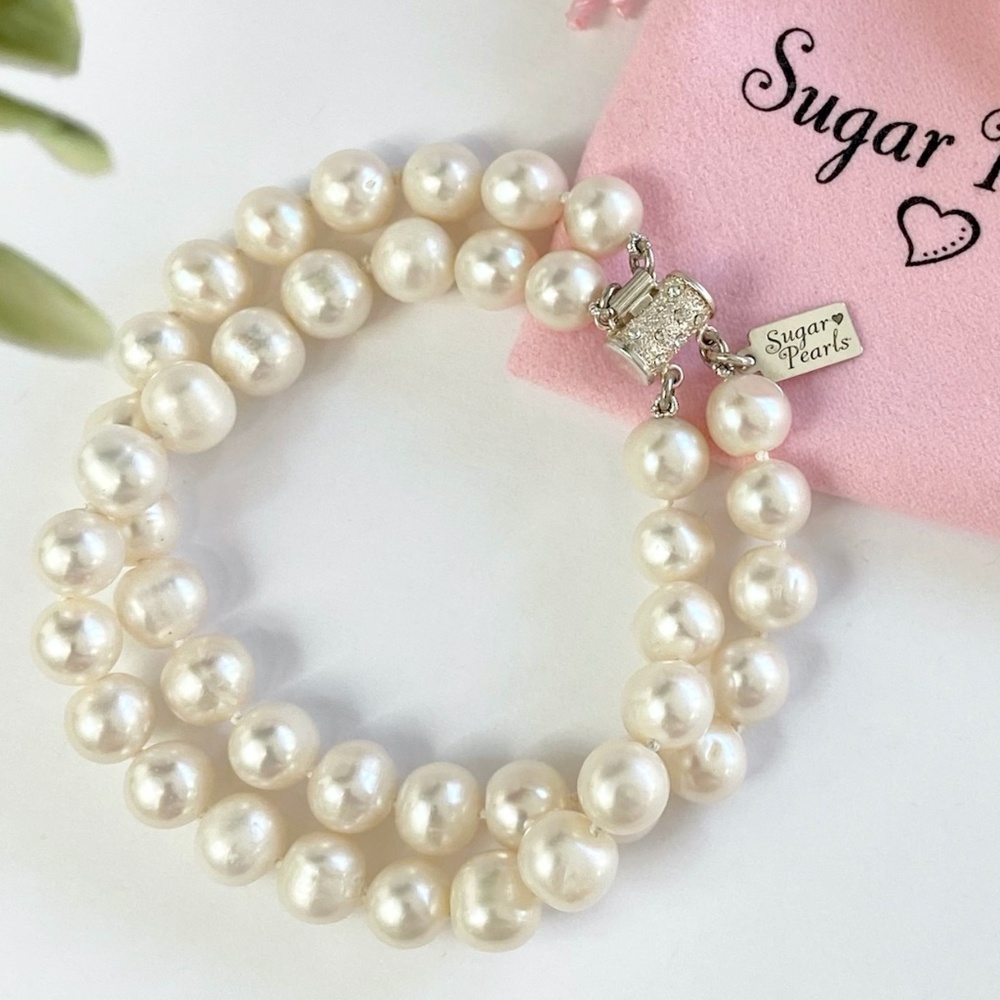 Freshwater Pearl Double Strand Bracelet